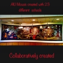 AIU Collaborative mosaic mural